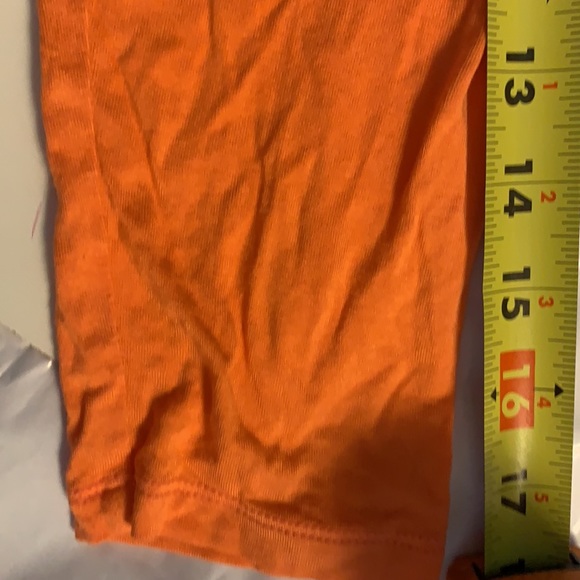 MERONA TANGERINE ORANGE ORANGE TOP NEW PETITE SMALL - Picture 7 of 8